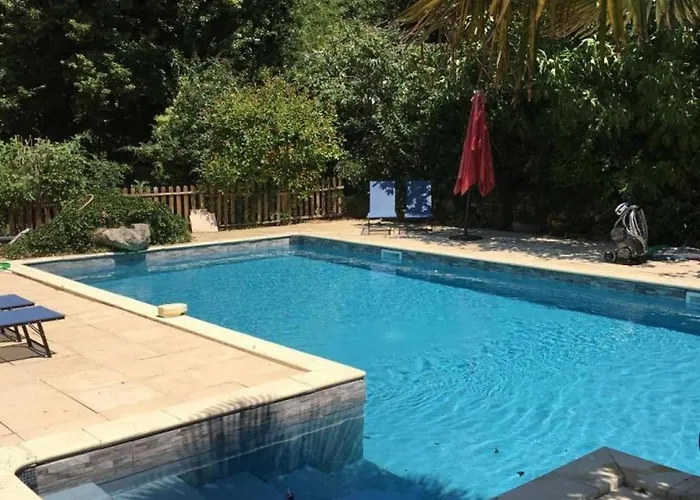 Charmante Maison En Pierre Avec Piscine Privee Chauffee - Fr-1-616-302 *